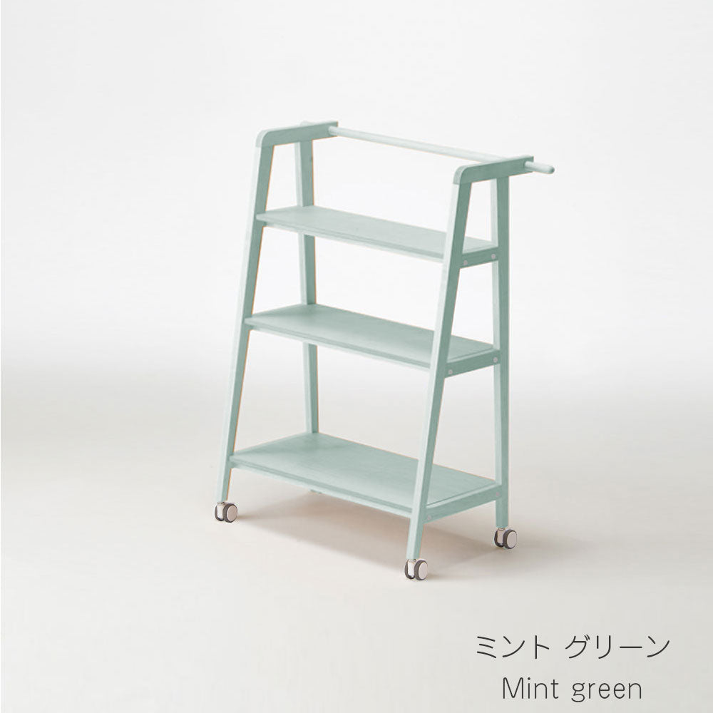 棚　ミントグリーン Amazon｜OKUNAI カラーボックス 3段 幅約40.5×奥行約28.5×高さ約