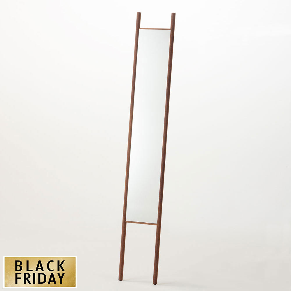 【25%OFF】エントランスミラー(ウォルナット)