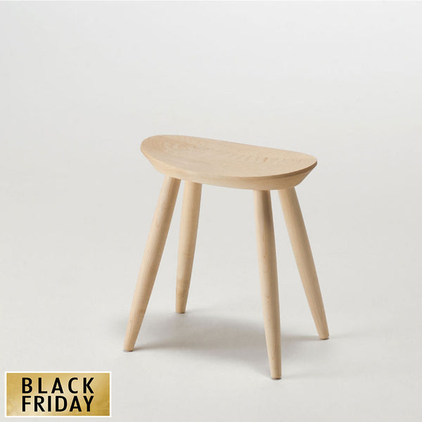 【35%OFF】エントランススツール(メープル)