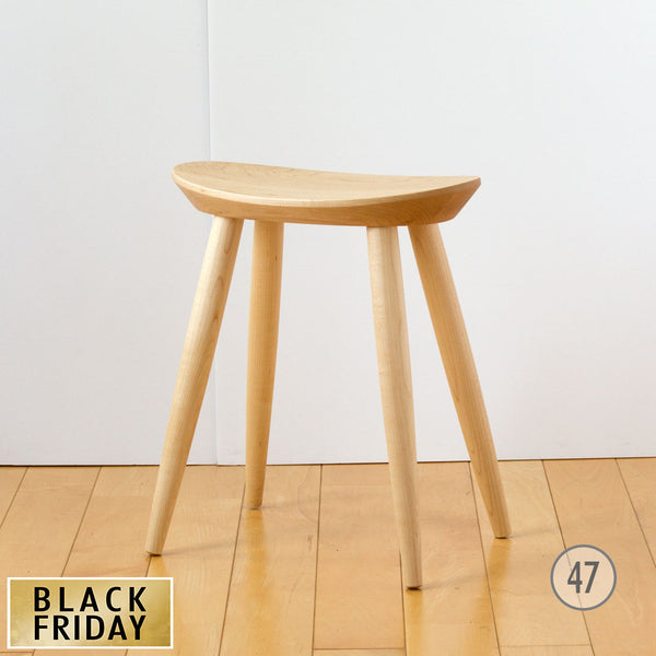 【35%OFF】エントランススツール(メープル)