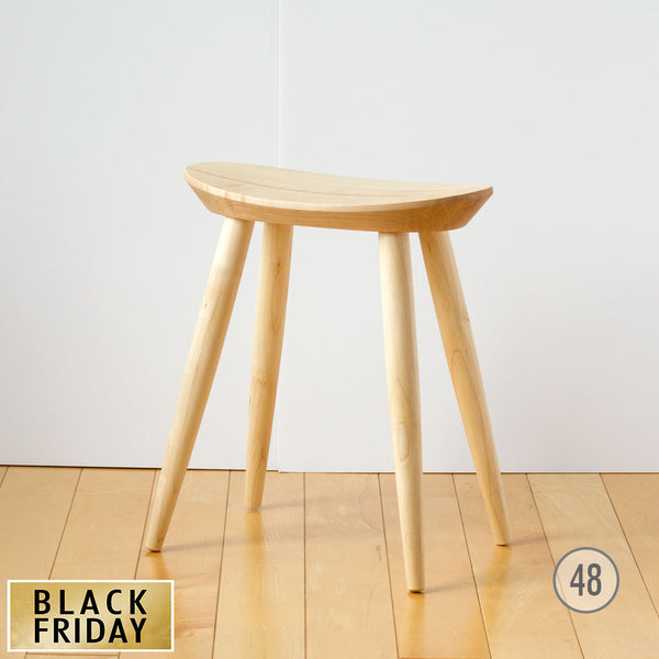 【35%OFF】エントランススツール(メープル)