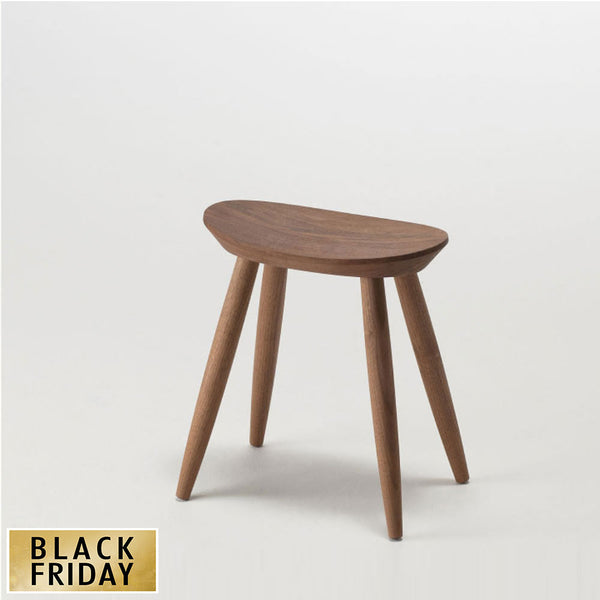 【35%OFF】エントランススツール(ウォルナット)