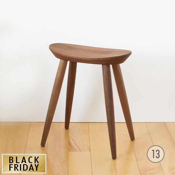 【35%OFF】エントランススツール(ウォルナット)