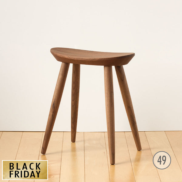 【35%OFF】エントランススツール(ウォルナット)