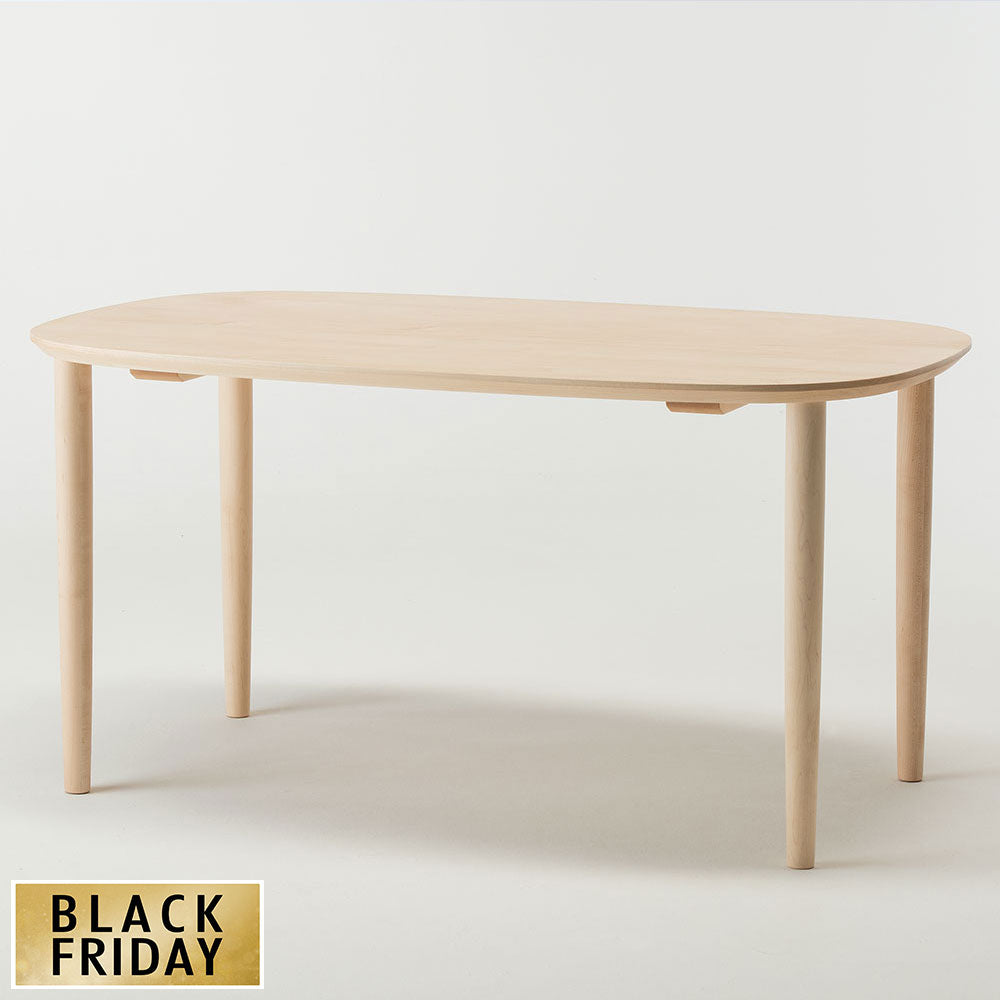 【20%OFF】ダンランテーブル140(メープル)